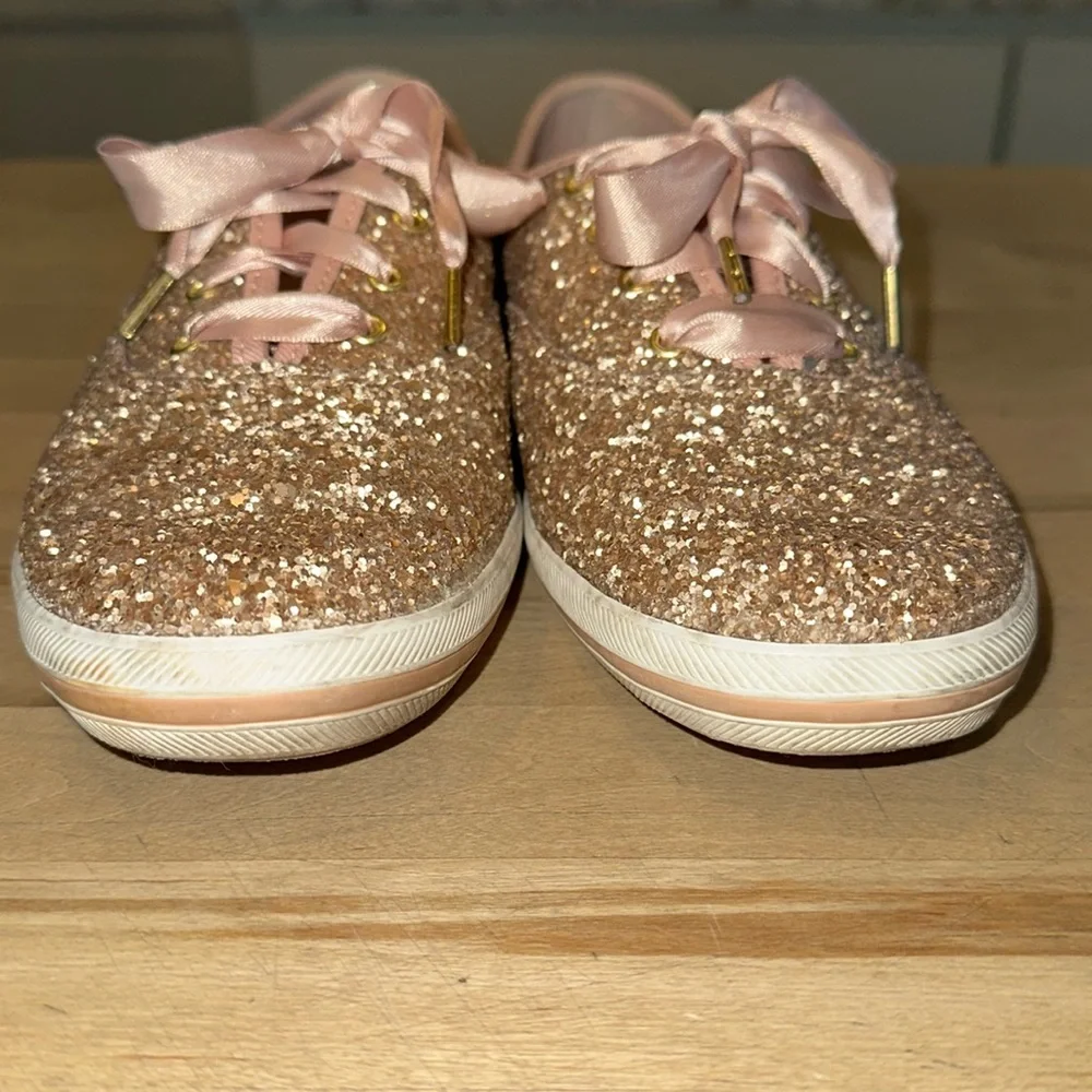 KATE SPADE♠️Gorgeous Encrusted Keds - Picture 3 of 12